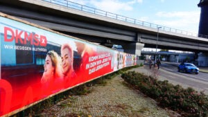 StreetFence in Berlin von DKMS