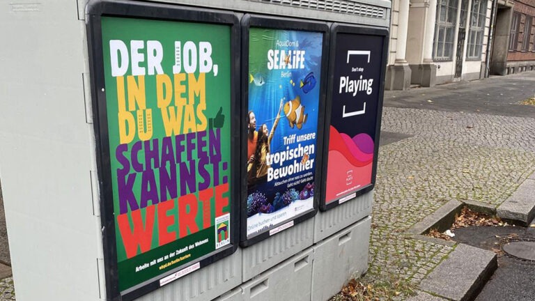 Außenwerbung und Kulturwerbung in Berlin 3 Außenwerbung und Kulturwerbung in Berlin 2