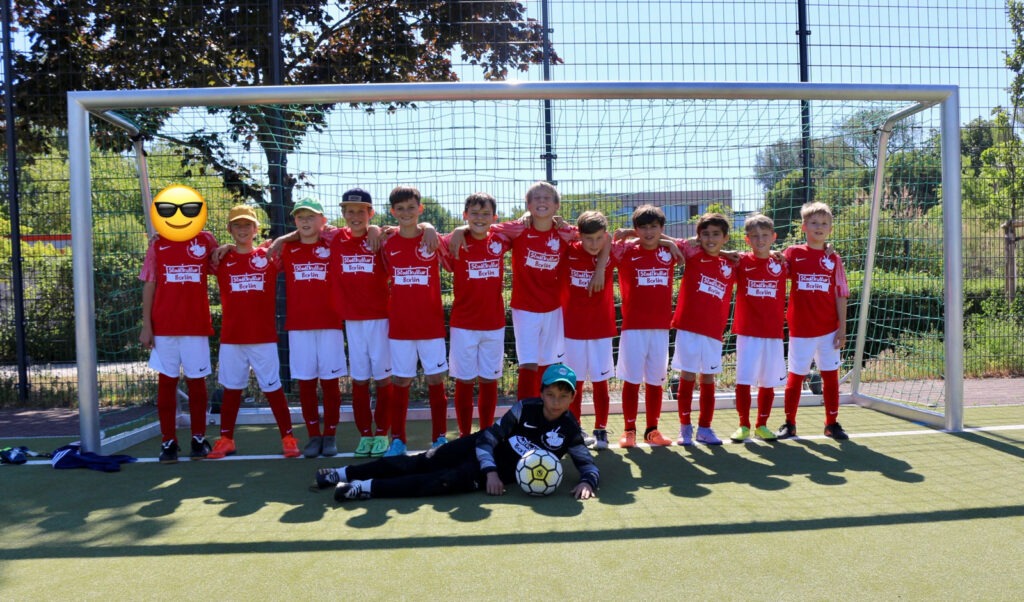 Fußball-Schulteam der Thalia Grundschule